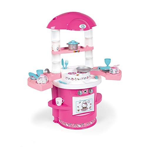 Smoby Hello Kitty kookgerei met 17 accessoires voor kinderen vanaf 3 jaar 72 x 30 x 80 cm