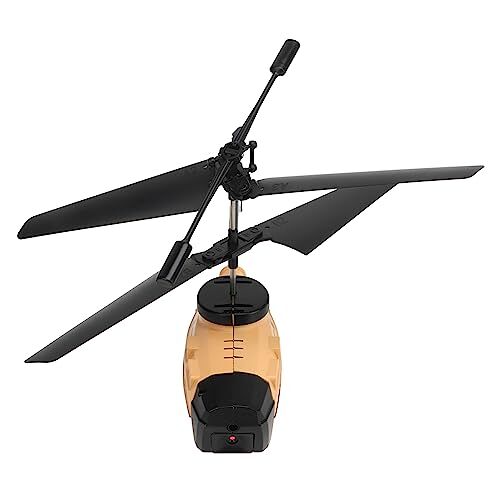 BROLEO RC-helikopter, Mini-RC-helikopter 15 Minuten Uithoudingsvermogen voor Meer Dan 14 Jaar Oud voor Thuis (Aards geel15)