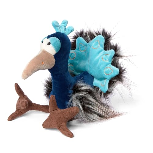 Sigikid 43241 Beasts by Knuffels met PERSOONLIJKHEID pluche dier, blauw/pauw