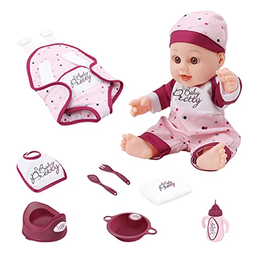 Mandeep Babypop zacht lichaam babypop jongens/meisje baby poppen speelgoed babypoppen accessoires