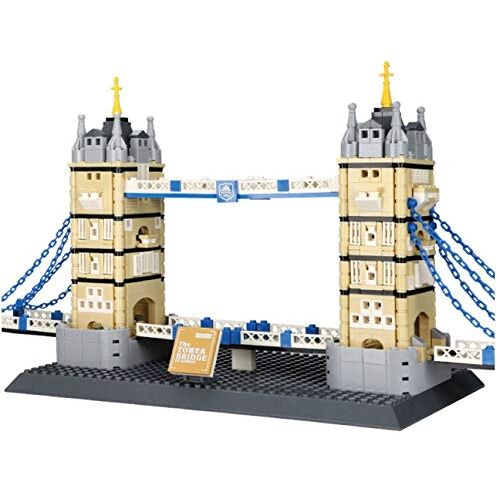 WANGE De Tower Bridge. Bouw Architectuur Model met Blokken