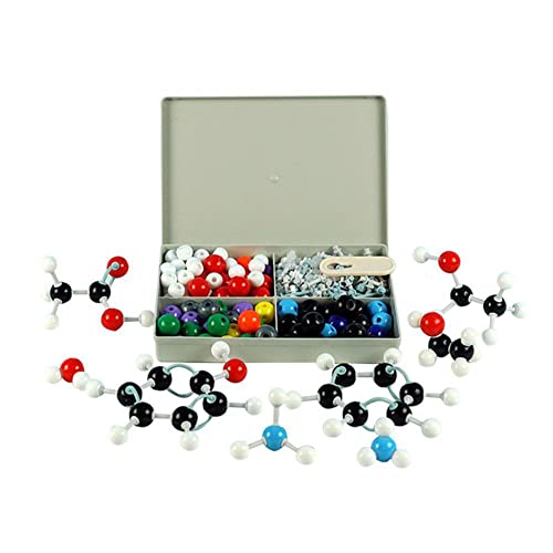 Tlilyy 240 stuks moleculair model set organische chemie moleculaire elektronen orbitaal model chemie hulpgereedschap voor chemisch onderwijs