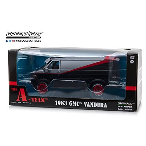 Greenlight Verzamelobjecten 1:24 The A-Team (tv-serie 1983-87) 1983 GMC Vandura