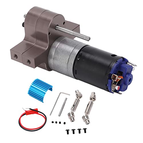 Alomejor RC 370 Motor Versnellingsbak RC Transmissie Versnellingsbak voor WPL B1 B-1 C14 C-14 1/16 RC Truck()