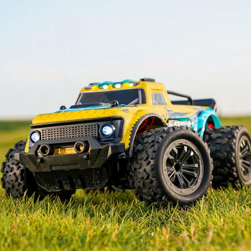 KYMARI RC Auto, 18 Km/U Hoge Snelheid RC Terreinwagen, Met LED-verlichting, 1:20 Schaal Drift RC Terreinwagen, 2,4 Ghz Terreinwagen RC Terreinwagen, Cadeau Voor Volwassenen En Kinderen