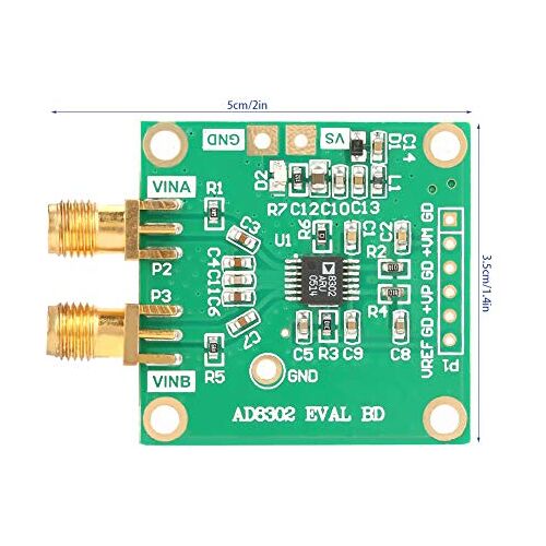 Okuyonic Fase Detector Board Impedantie Analyse Module RF/IF Detector Module AD8302 voor Precieze RF Power Control RF Power Control