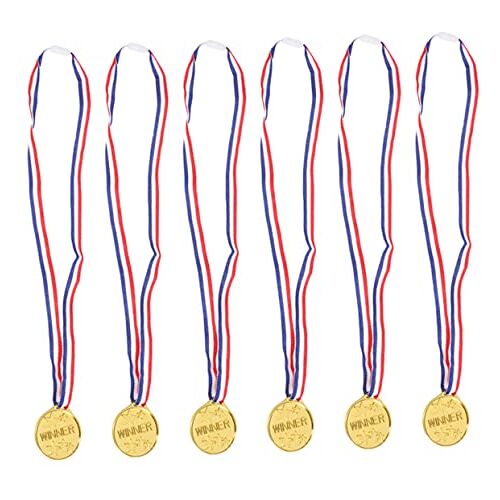 Yardwe 72 Stuks speelgoed school gift toys honor Eer medailles voor kinderen kinder medailles medailles gouden medaille de medaille