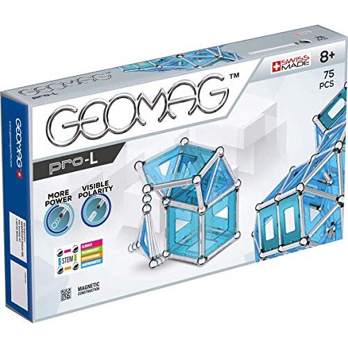 Geomag 23' PRO-L Building Set, Mixed, 75 Pieces