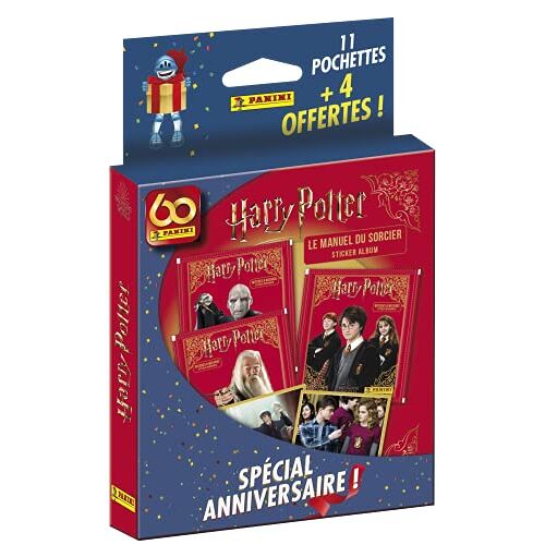 Panini France SA 004279KBF15 Harry Potter Le Manuel du Zauberer, speciale aanbieding 60 jaar, 11+4