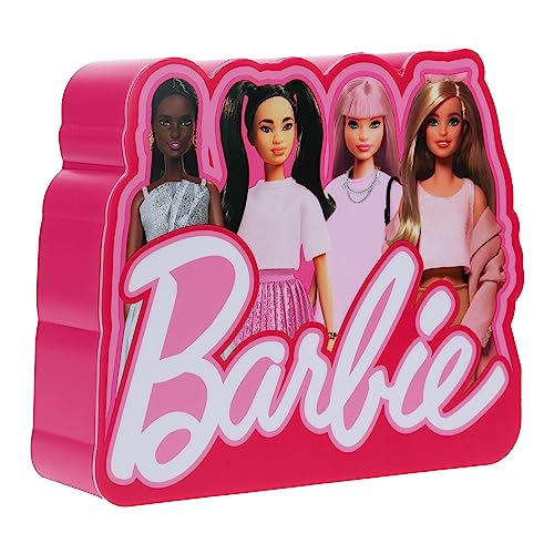 Paladone Barbie Box Light Verlicht uw huis met Barbie en haar vrienden Werkt op batterijen, 16 cm (6 inch) hoog