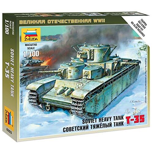 Zvezda 500786203-1:100 Centraal-pantser T-35