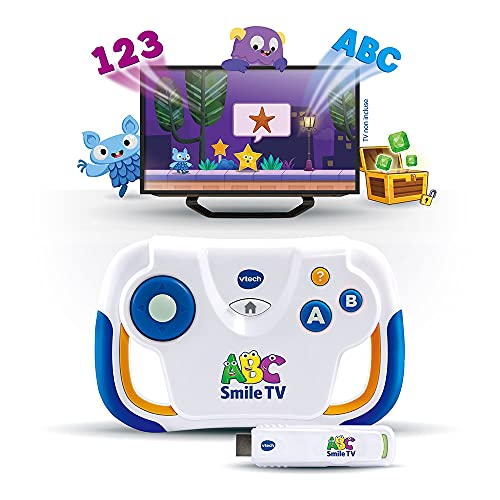 VTech ABC Smile TV, mijn eerste educatieve spelconsole, 3/7 jaar, Franse versie