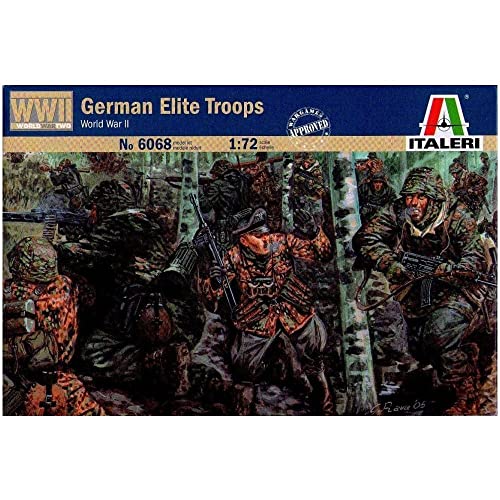 Italeri 510006068-1:72 WW2 Duitse elitetruppen SS