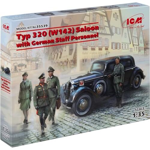 ICM 35539 1:35-Typ 320 (W142) Saloon met Duitse Staf