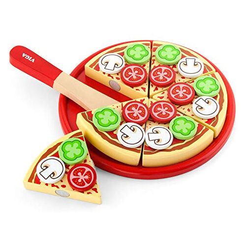 Eitech Viga Toys snijset pizza vegetarisch