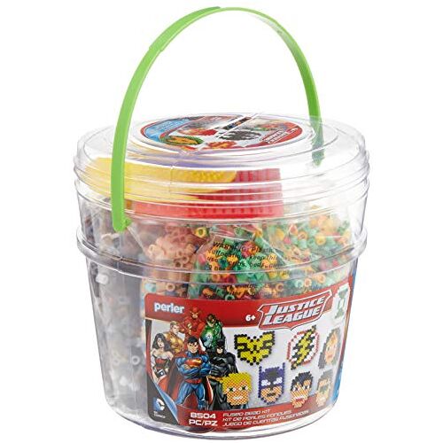 Perler Fused Bead Bucket Kit-Justice League