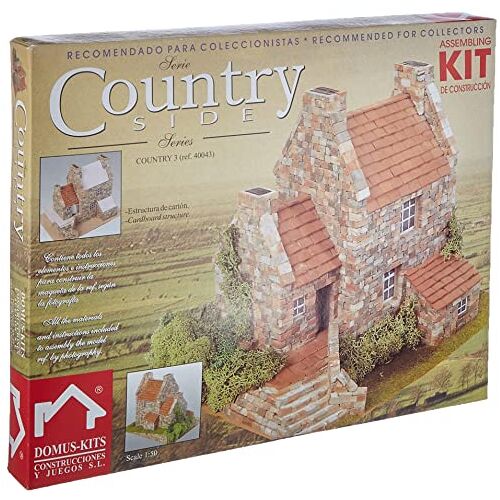 DOMUS Kits 40043 schaal 1: 50 "Country 3-Haus" model (2250-stuks)