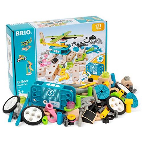 Brio Bouwpakket Motorconstructie, 34591, 120-delig