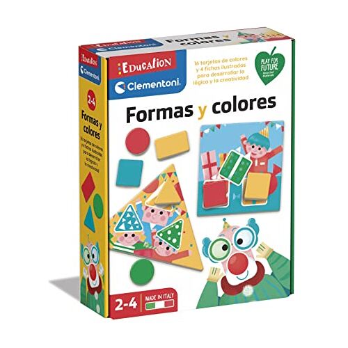 Clementoni 55302 Aprendo formaten y Colores Set, kleurrijk