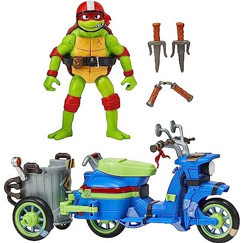 Mutant Turtle Cycle met zijspan en figuur