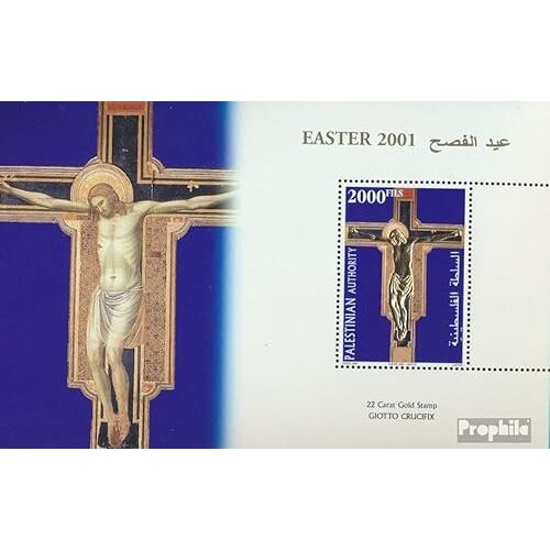 Prophila Collection Palestina/Autonomiegebiet Blok 18 (compleet.Kwestie.) 2001 Pasen (Postzegels voor verzamelaars) Christendom