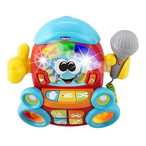 Chicco De Kleine Karaoke voor kinderen met disco-effect verlichting