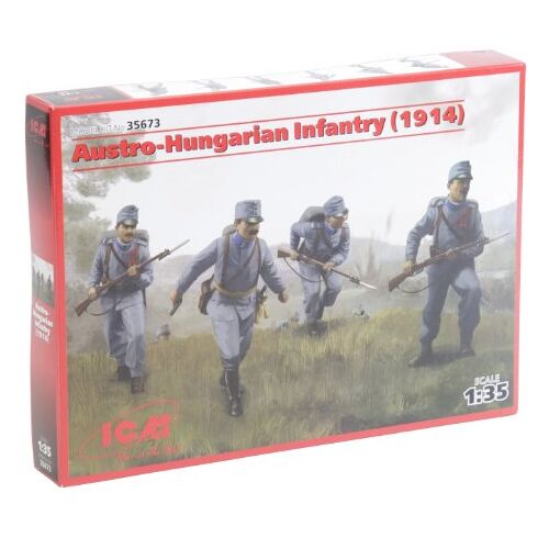 ICM 35673-1/35 WW I Oostenrijkse Hongaarse infanterie 1914