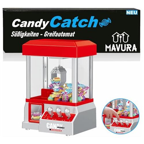 MAVURA CandyCatch Candy Grabber Mini, snoepautomaat, speelautomaat