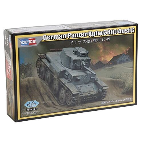 Boss 080137 1/35 Duitse pantser Kpfw. 38(t) Uitf. G modelbouwset, verschillende