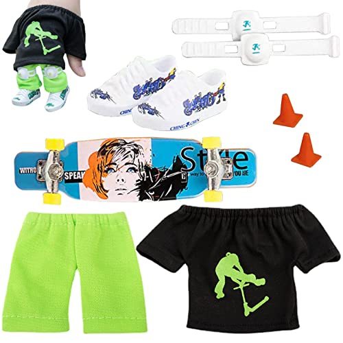 Bavokon Speelgoed Skateboard Vinger Skateboards voor Kinderen   Mini Skateboard Toetsen Vingerspeelgoed, Geschenken voor Kinderen Kinderen voor Tiener Volwassen Party Favor