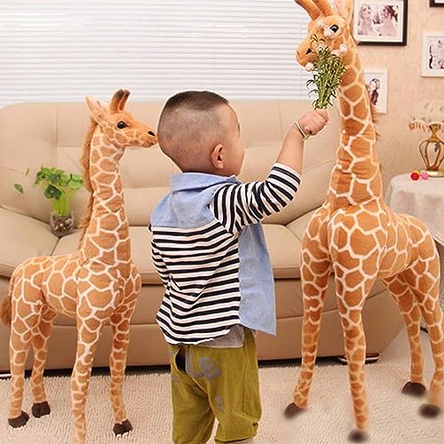 XTXYFC 140cm Giant Real Life Giraffe Knuffels Knuffels Dolls