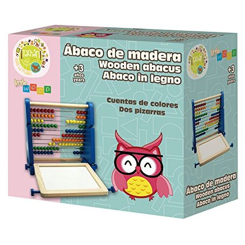 Tachan Abacus van hout met bord (CPA Toy 6367)