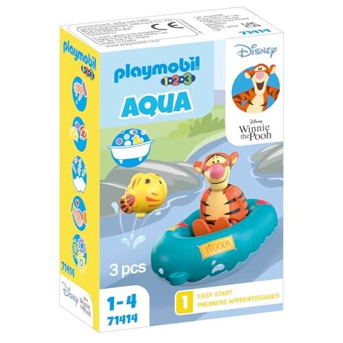 Playmobil Kinderspel 1.2.3 & Disney: boottocht met tijger, vanaf 1 jaar