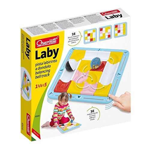 Quercetti beluga speelgoed 6500 Balance kogelbaan Laby  6500-Balance, kleurrijk