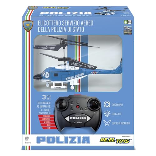 RE-EL TOYS Helikopter van de staatspolitie 0440