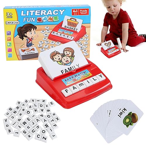 SOYDAN Sprekende flitskaarten Educatief Leren Praten Zicht Woorden Spel Logopedie Speelgoed voor meisjes en jongens vanaf 3 jaar