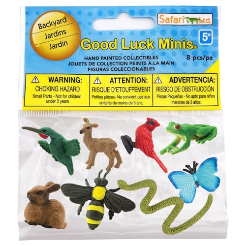 Safari Ltd. Safari 100223 Good Luck Minis Fun Pack Backyard Miniatuur
