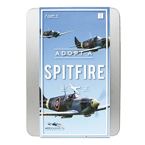 Gift Republic GR100052 Adopt A Spitfire, 2,5 x 16 x 22,5 cm voor woonkamer