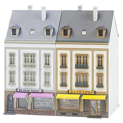 Faller FA 130702-2 seriehuizen Beethovenstraat, accessoires voor de modeltrein, modelbouw