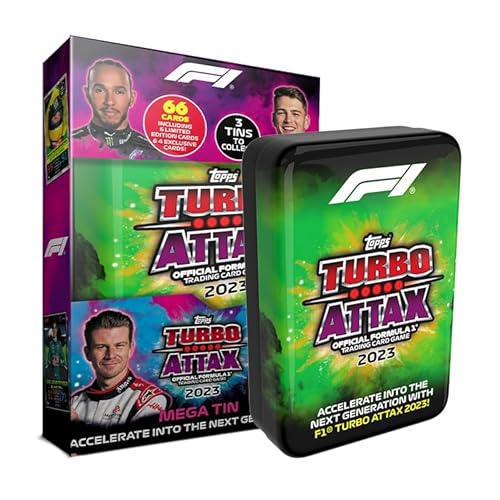 Topps Turbo Attax Formula 1 2023, Ruilkaarten Mega Tin (Groente)(VK versie)