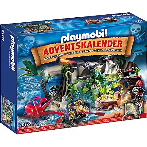 Playmobil Adventskalender "Schattenjacht in de Piraten-inham" 70322