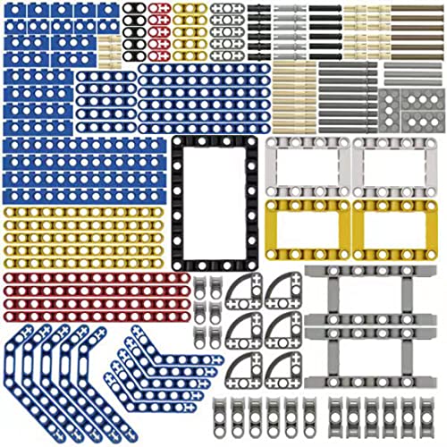 QESTO ASSA Technic reserveonderdelenset, technologische reserveonderdelen, bouwsteenaccessoires, compatibel met LEGO Technic reserveonderdelen