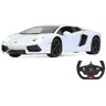 Jamara Lamborghini Aventador 1:14 blanc 2,4GHz