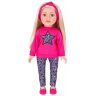 JAYOGLA DesignaFriend Emmie Fashion Doll Ze is super zelfverzekerd en duwt zichzelf en haar vrienden altijd om hun best te doen