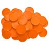 CombiCraft Blanco munten / Consumptiemunten Oranje Ø29mm 500 stuks