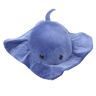 Aeun Zeedieren Knuffel, 52 Cm Superzacht Zeedieren Pluche Kussen voor op Kantoor (BLUE)