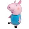 Play by Play Peppa Pig superzachte knuffeldieren 30/35 cm Peppa met beer, George met Dino, Peppa Bighead en George Bighead 4 editie naar keuze (85cm George Schorsch Putz)