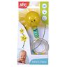 SIMBA 104010060 ABC Strahlende Light-up Rassel/leuchtet auf beim Schütteln / 14cm / 3Monate+