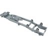 01 02 015 D12 RC Car Chassis Frame, Simulatie D12 Body Chassis Frame Beam Duurzaam Grijs voor WPL D12