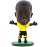 SoccerStarz Borussia Dortmund Youssoufa Moukoko Home Kit (Classic Kit) /Figuren, 2,5 x 2,5 x 5 cm